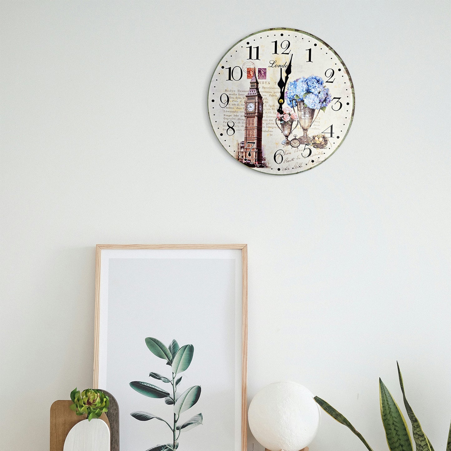 large wall clock