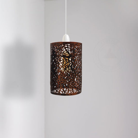 Branch Cut-Out Barrel Lamp Shade – Style 7, Easy Fit, 6 Colours - photo 2