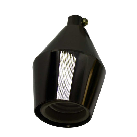 Tapered E27 Pendant Lamp Holder – Metal, 6 Finishes - photo 2