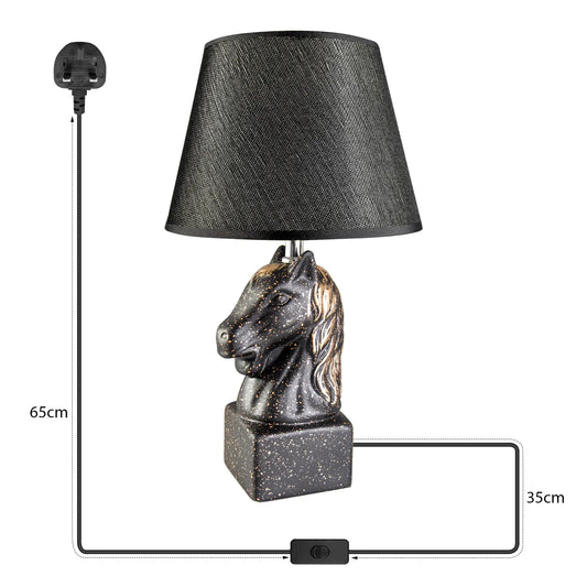 LED touch bedside lamp with dimmable RGB colors