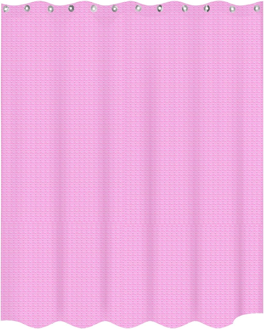 Mould resistant bathroom curtain, clear EVA