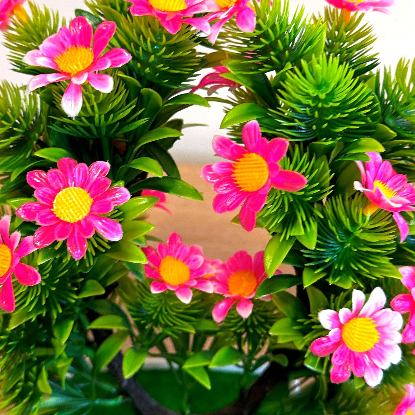fake flowers for inside