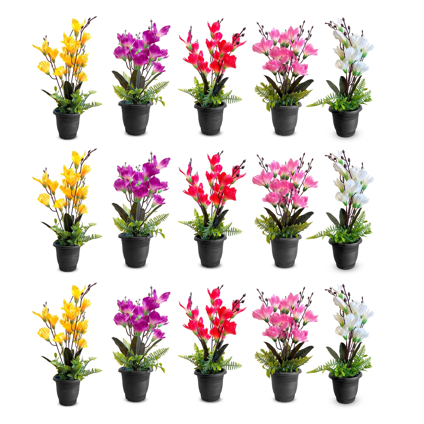 artificial orchid in pot | artificial orchid plants uk