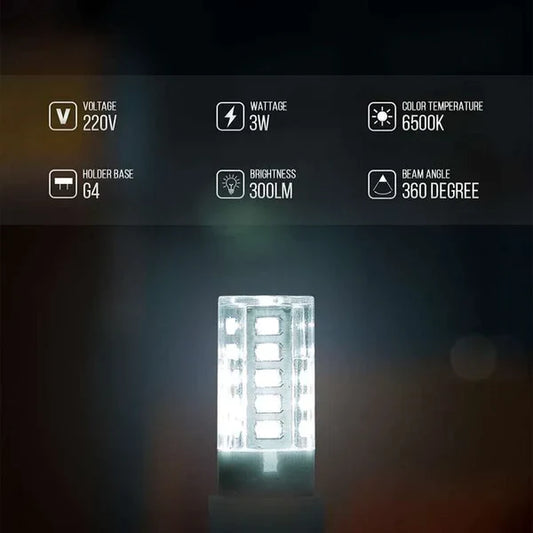 G4 LED Bulbs 220V - photo 2