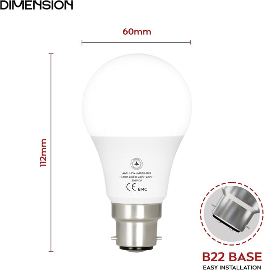 GU10 LED Spotlight Bulbs Cool White 6400K - photo 2