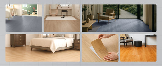 Waterproof Self-Adhesive Vinyl Flooring Tiles~1361
