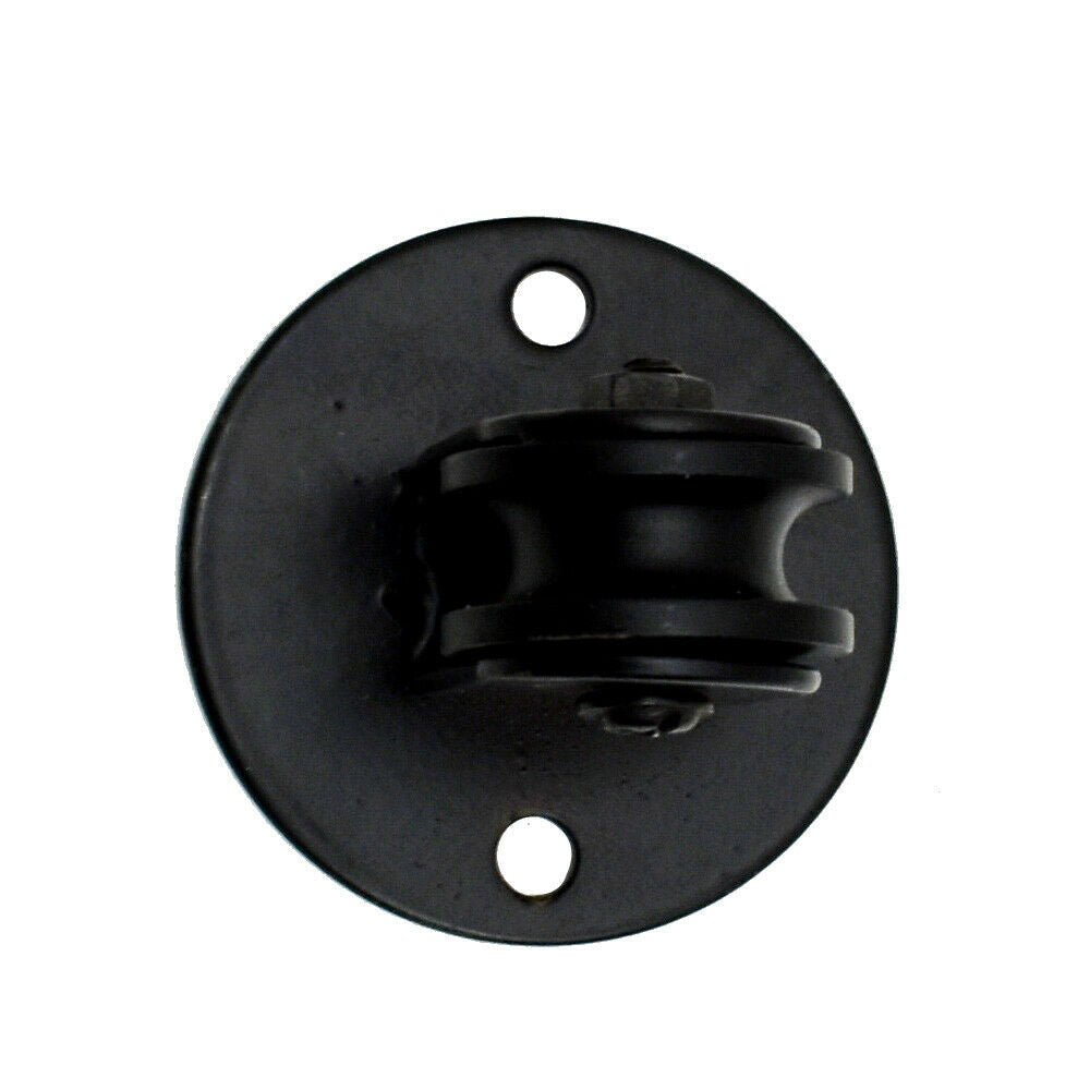 Ceiling Pulley Wheel for Spider Pendant Lights – Black, 4.5 cm Base - photo 3