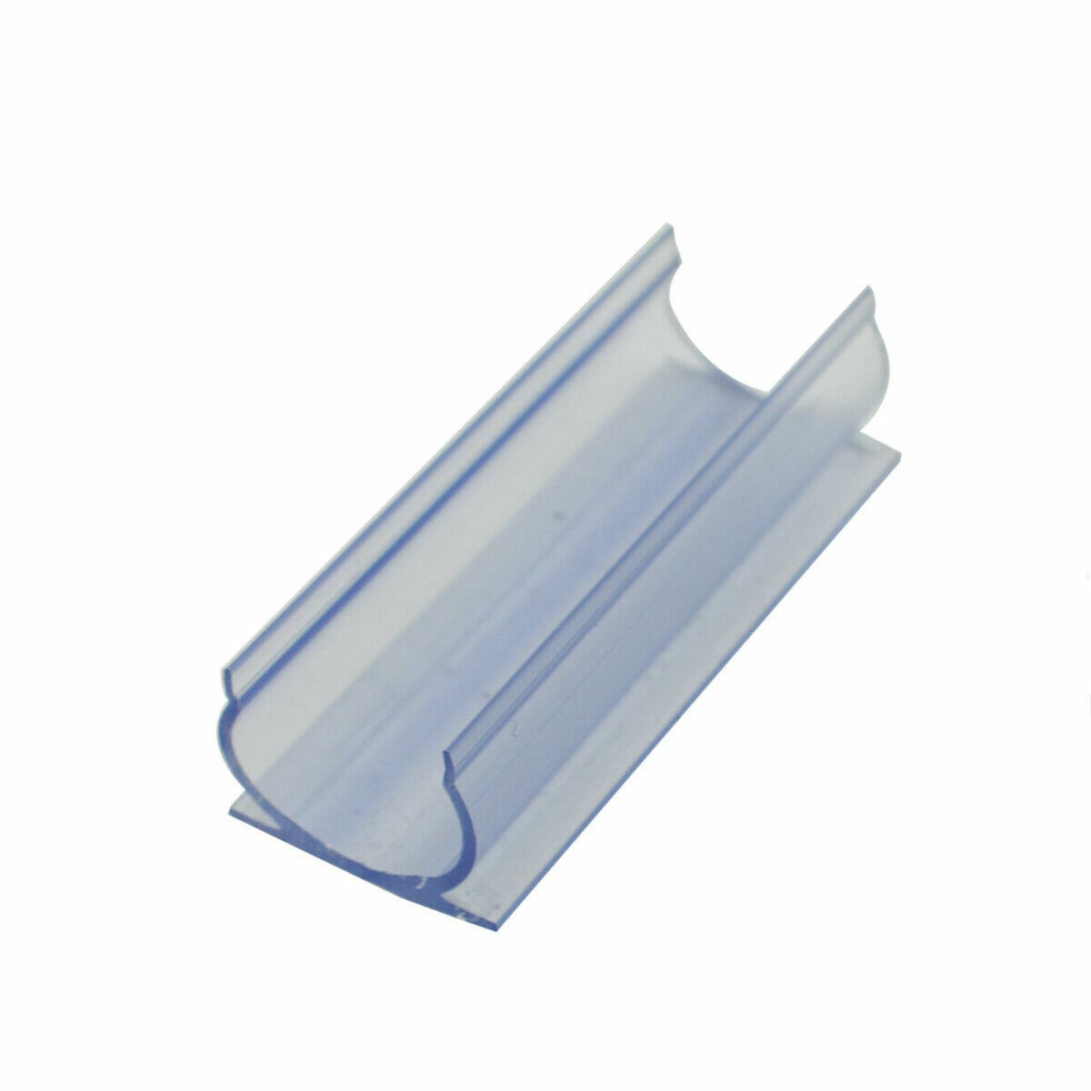LED Neon Flex Mounting Clips – 8x16, 15x16 mm & 17 mm Round - 17 mm Round, Single