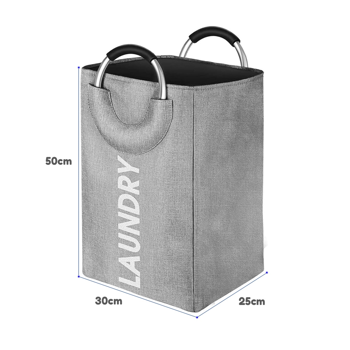 Efficient laundry bin for dirty clothes organization