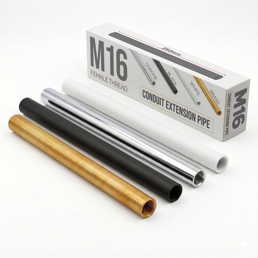 M16 Female Threaded Hollow Lamp Pipe 250mm - photo 2