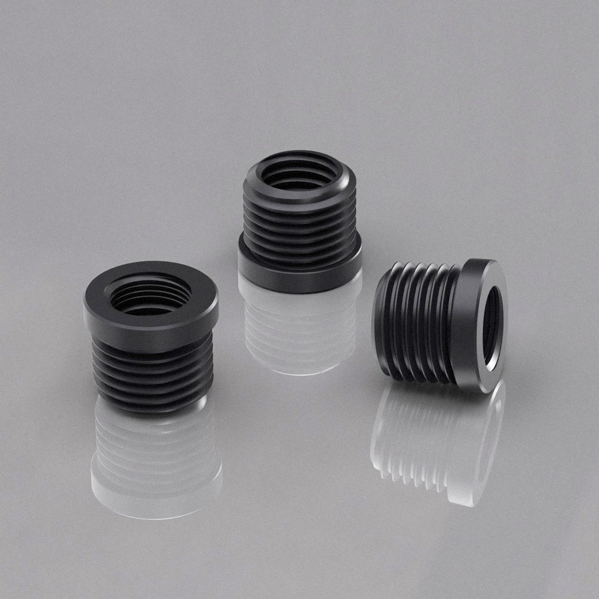 M16 to M10 Thread Reducing Bush Male to Female - Pack of 3