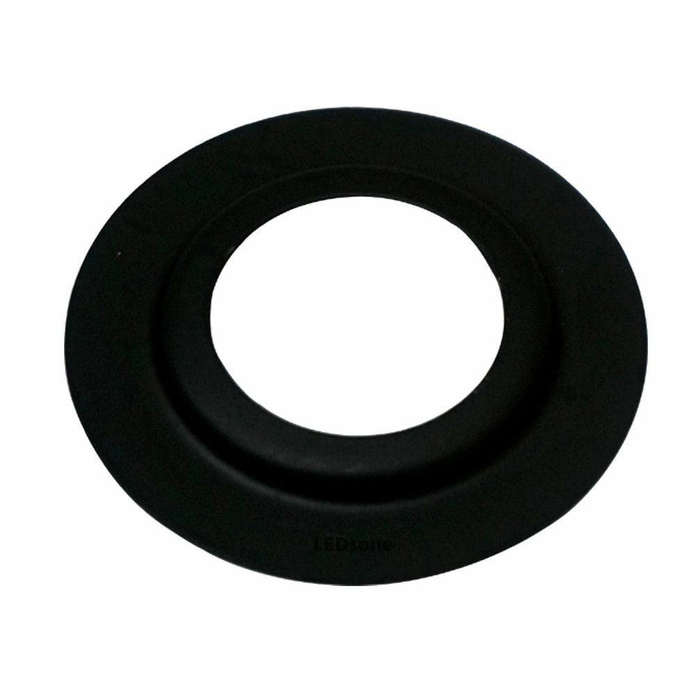 Black Metal Lampshade Reducer Plate – 60 mm, 29 mm Hole - photo 2