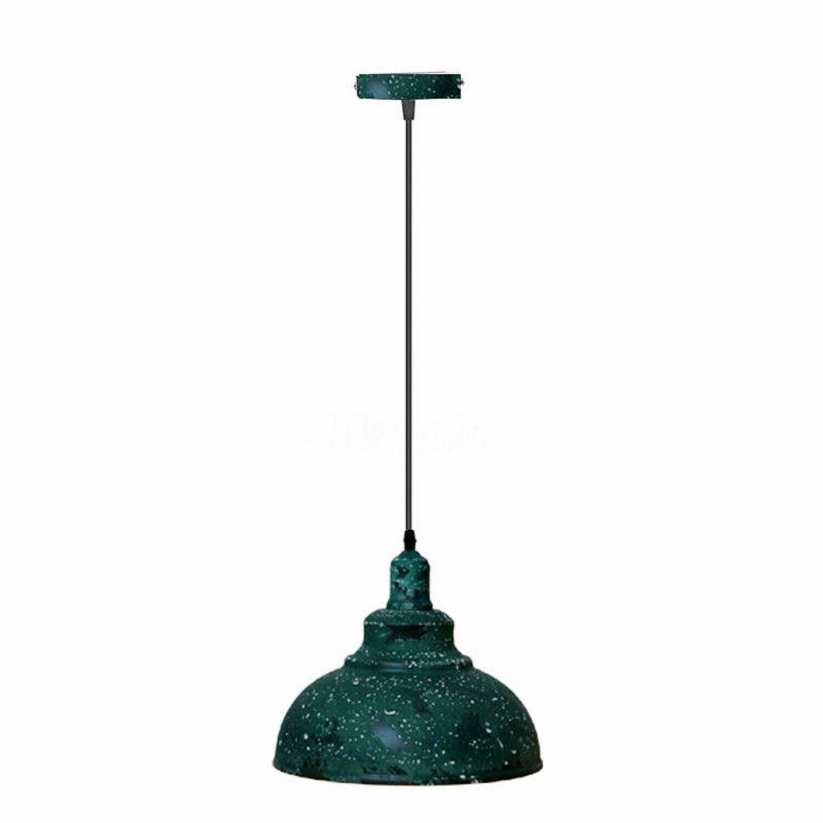 Verdigris Dome Pendant Light 29 cm – Green Patina Metal, E27 - photo 5