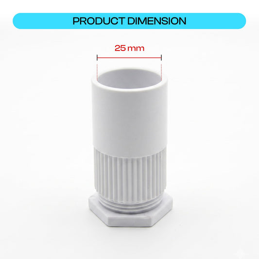 PVC Female Conduit Adaptor – 20 mm & 25 mm - photo 2