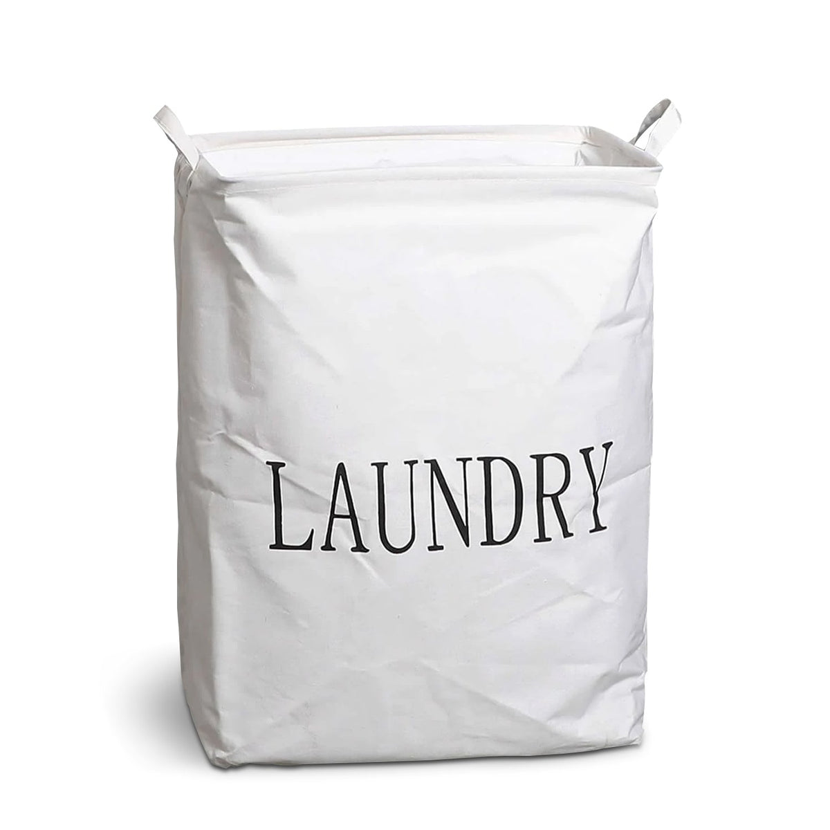 Tall Freestanding Laundry Hamper – 55 x 40 x 28 cm, Grey or White - photo 11