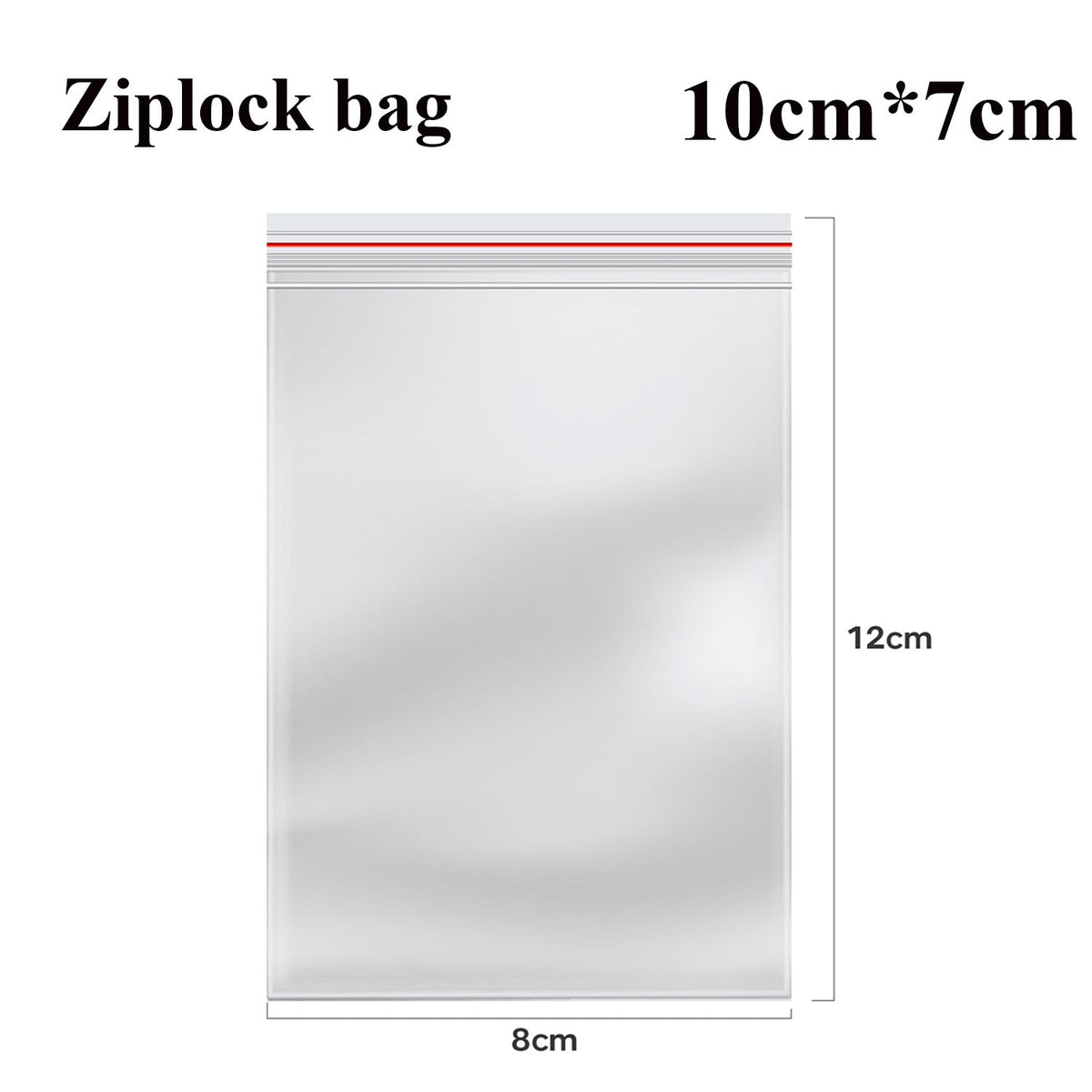 Mini Grip Seal Bags – Clear, 6 x 8 to 12 x 17 cm, Packs of 500 or 1000 - 7 x 10 cm, Pack of 500