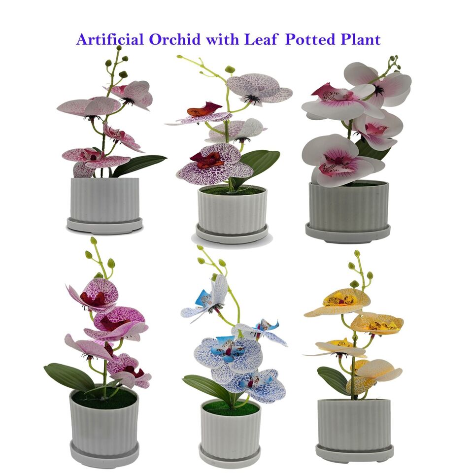 Fake Flower Vase Potted Plant