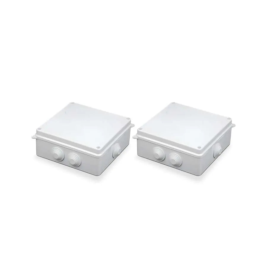 2 Cable PG9 Black Junction Box