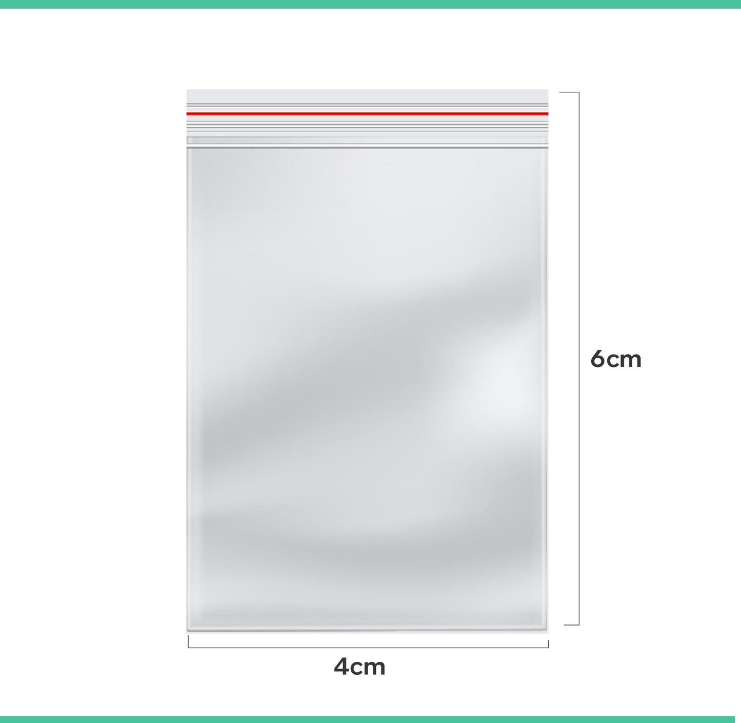 clear poly bags