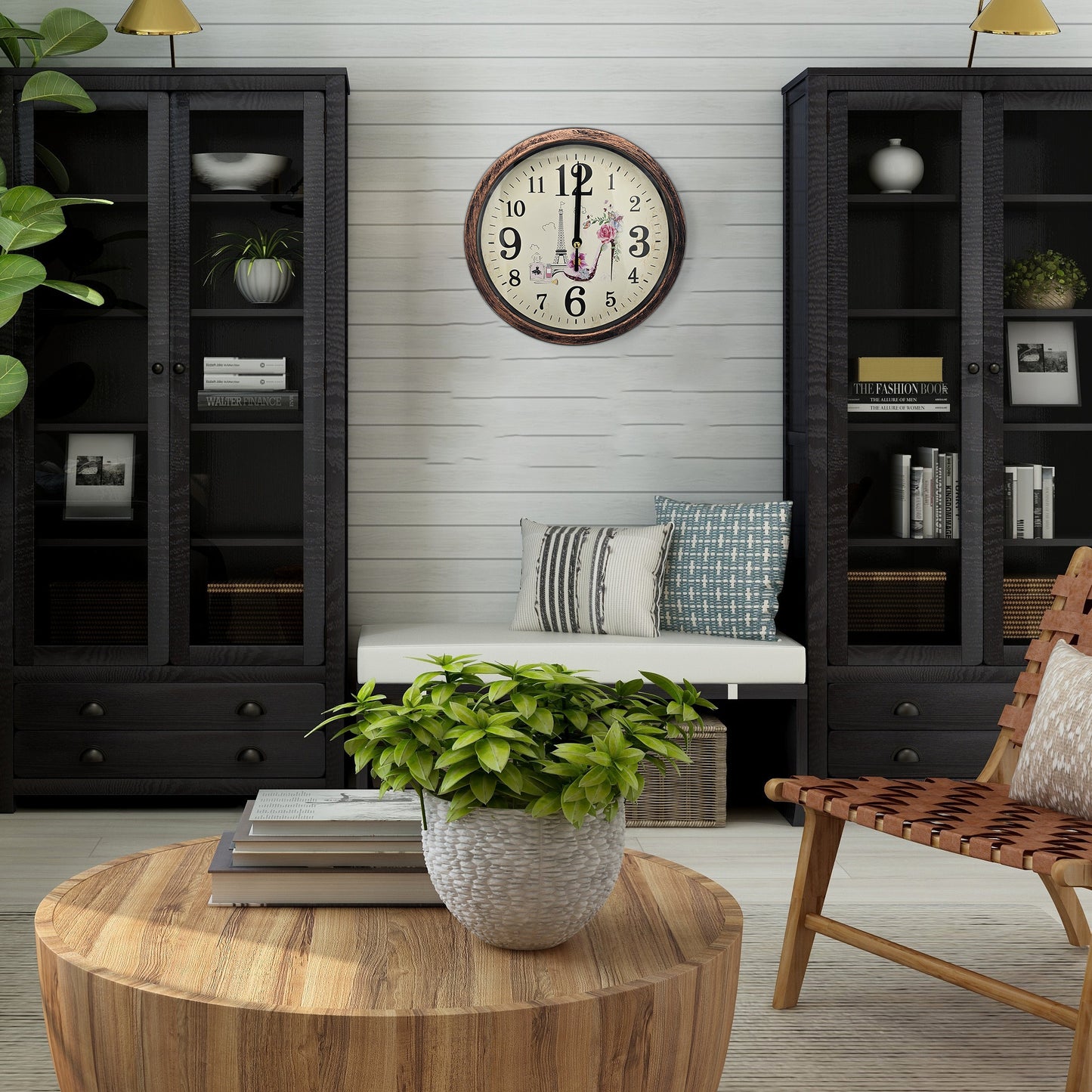 sitting room wall clocks | vintage clocks