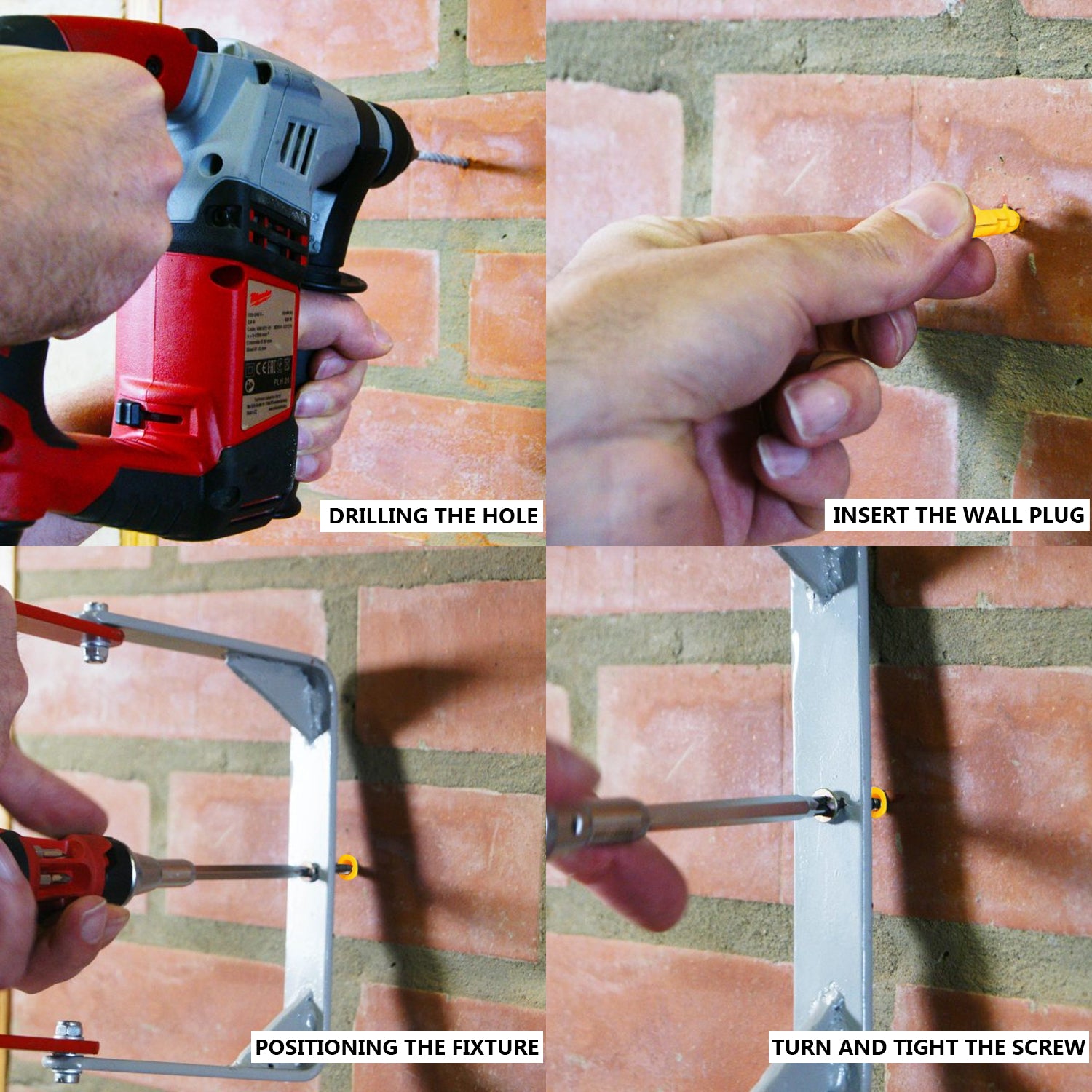 Socket screws and wall plug assortment