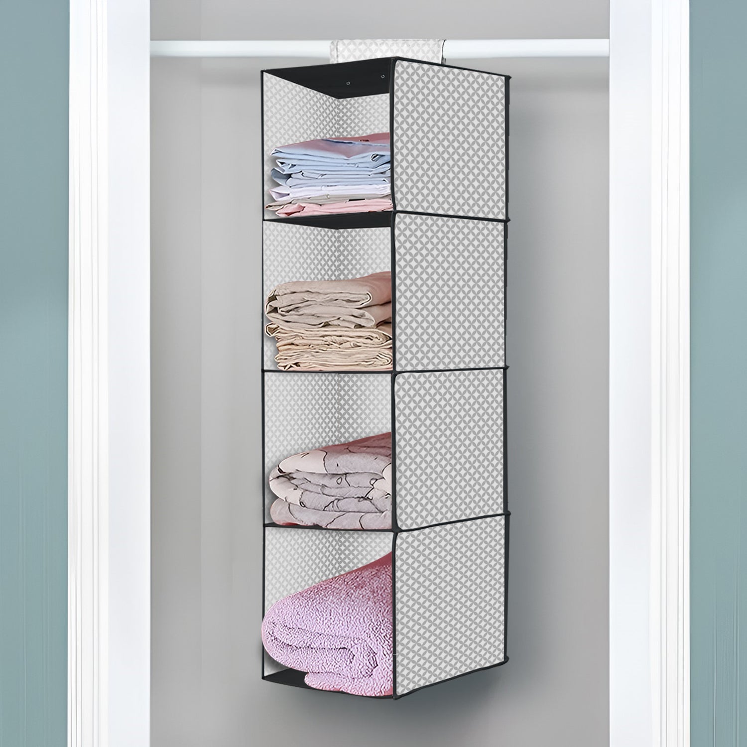 clothes organiser for wardrobe