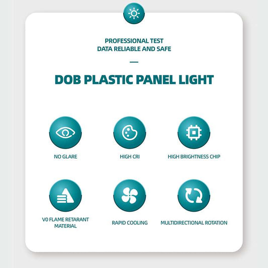 Round Recessed LED Downlight 9W – Cool White 6000K - photo 2
