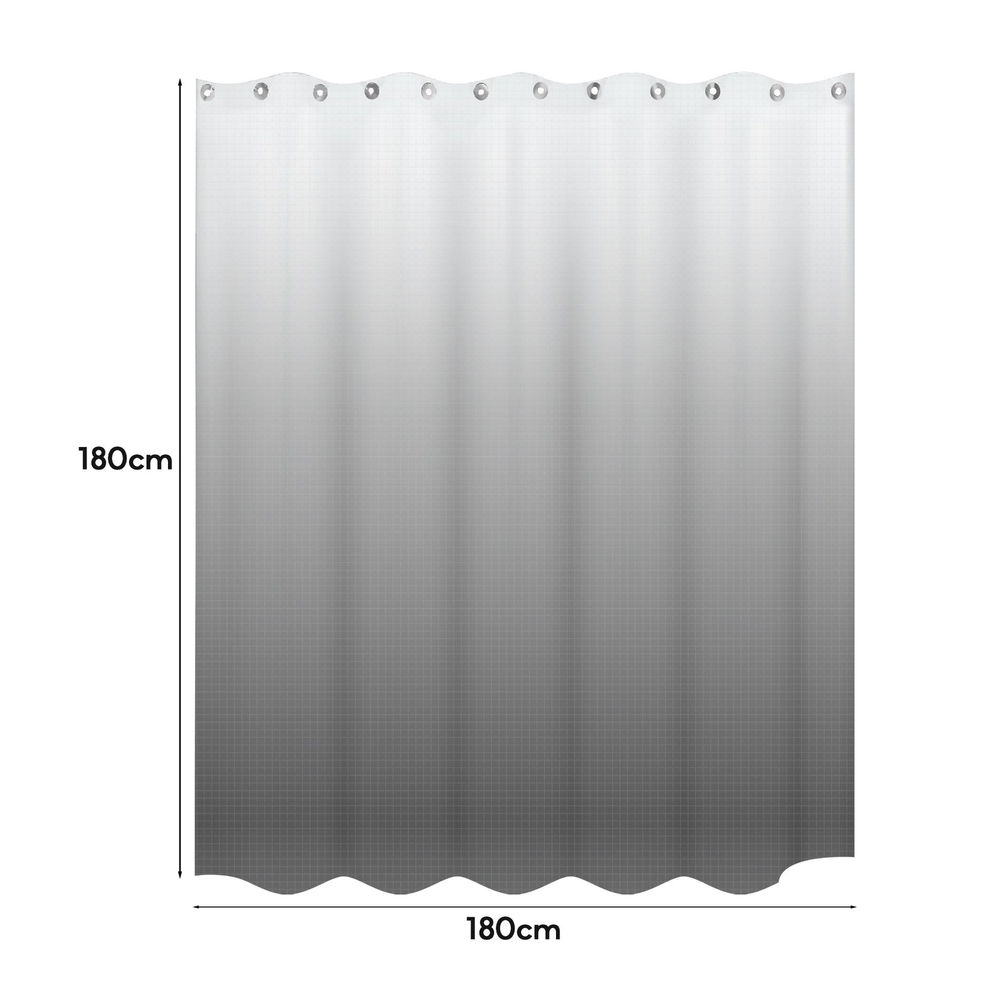 black and white fabric shower curtain | washable shower curtain