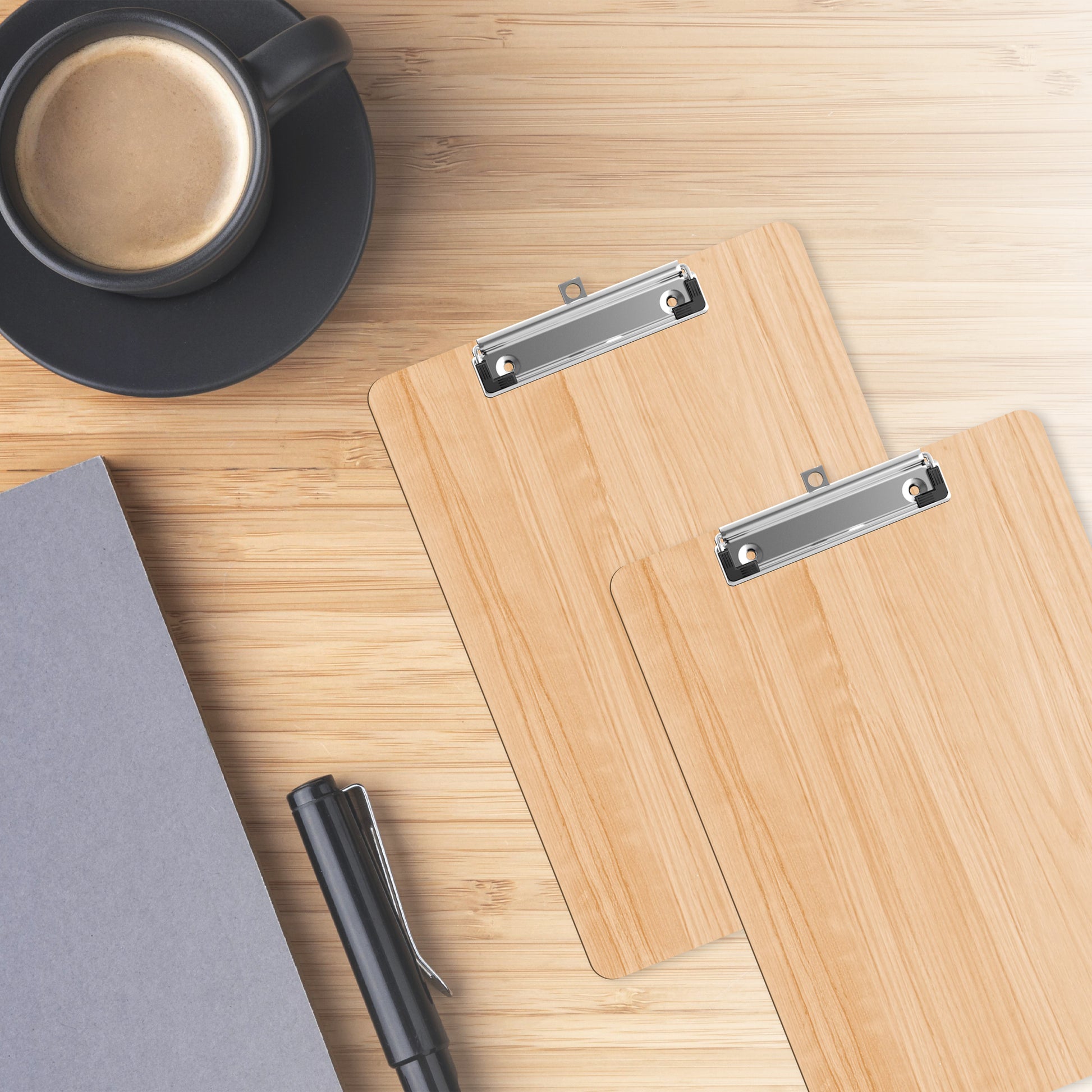 Wooden Hardboard Writing clipboard