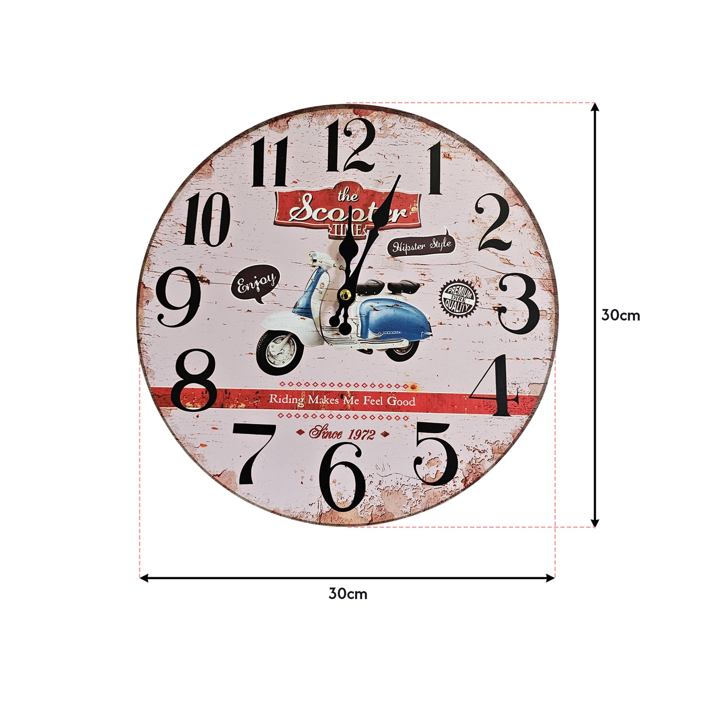 decorative wall clock