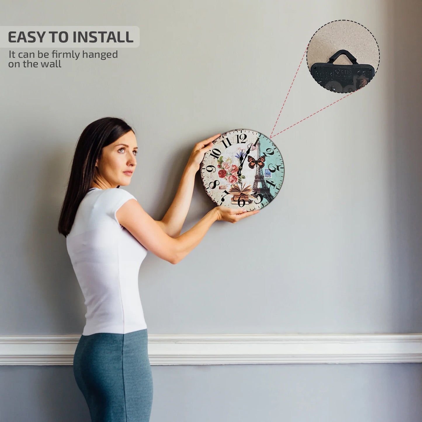 living room wall clock