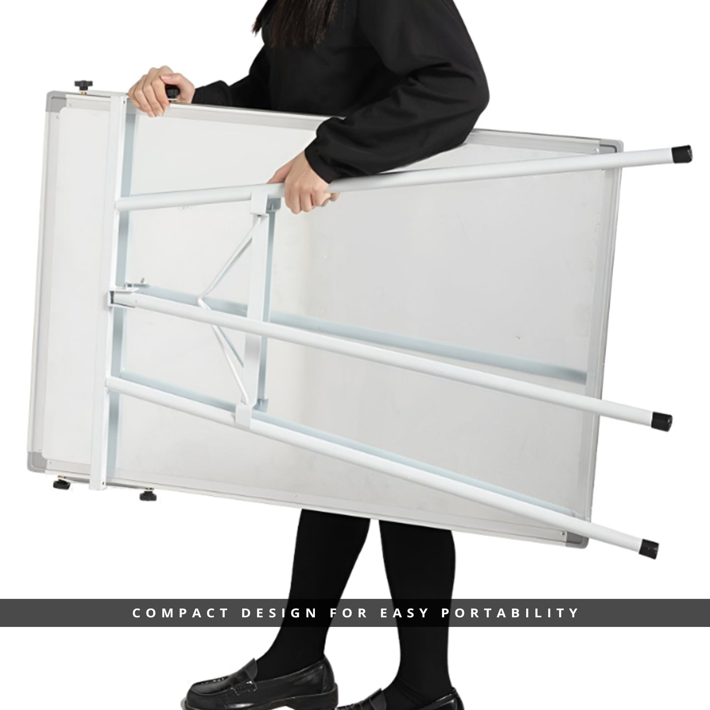 whiteboard on a stand | foldable whiteboard