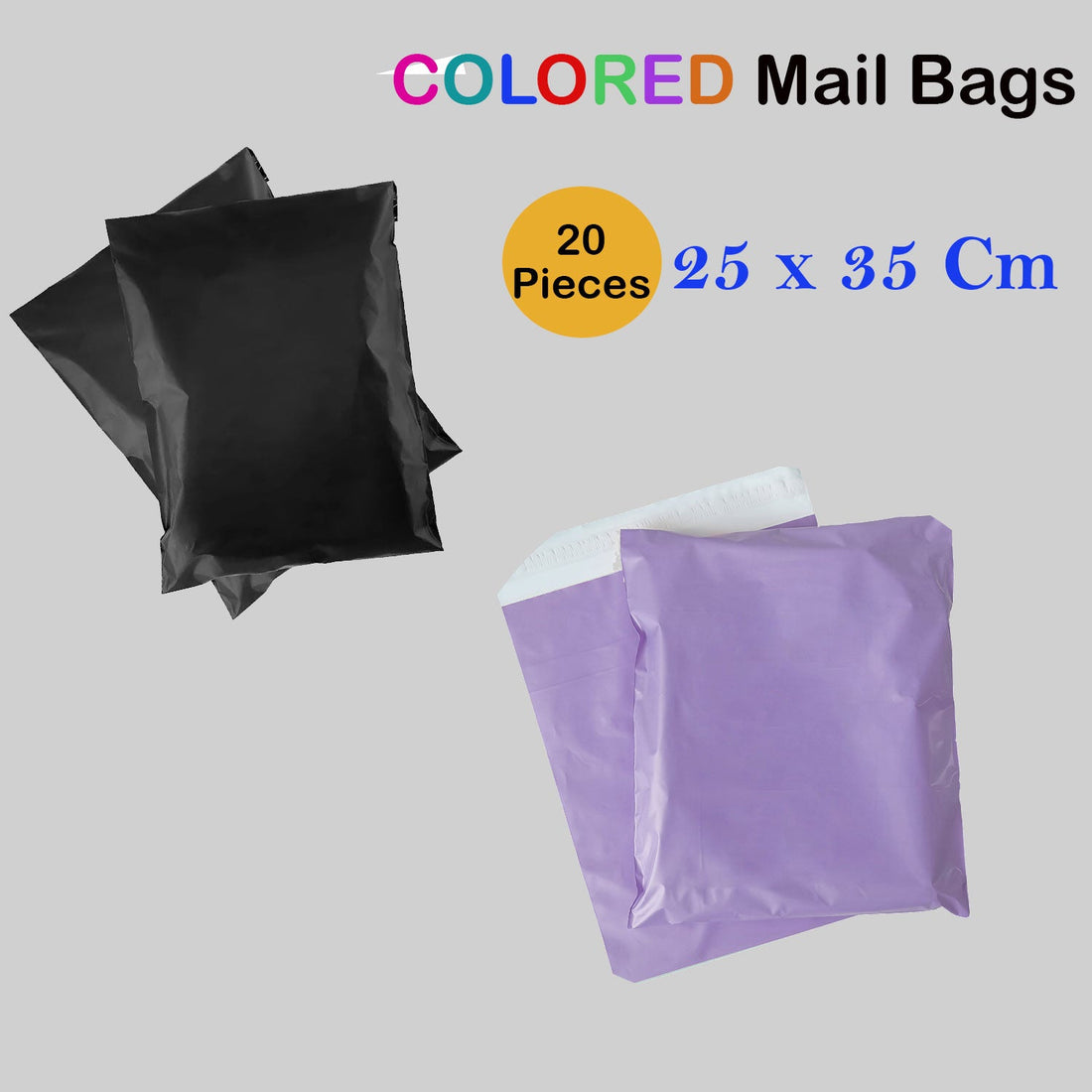 25 x 35cm polythene mailing bags