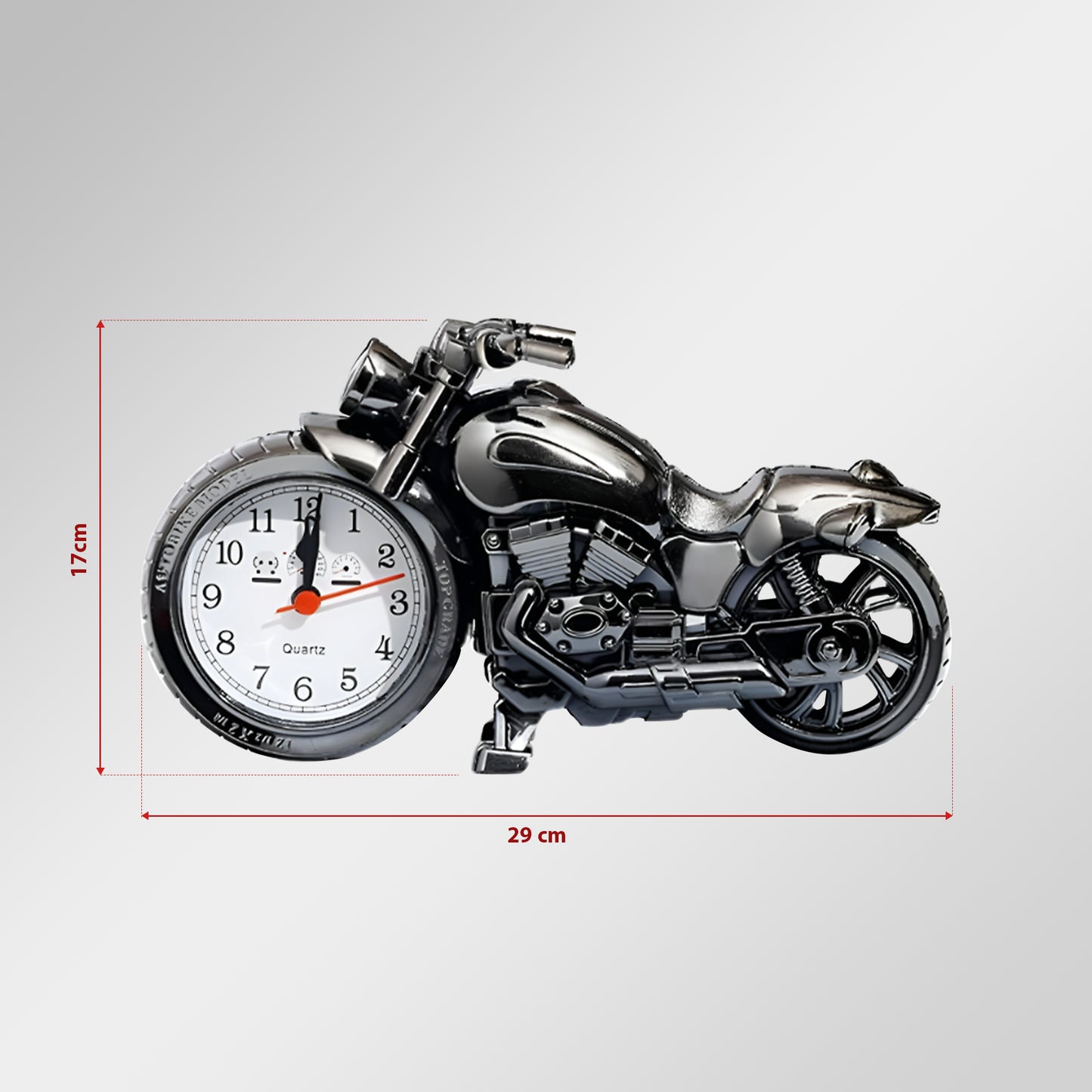 motorcycle alarm clock