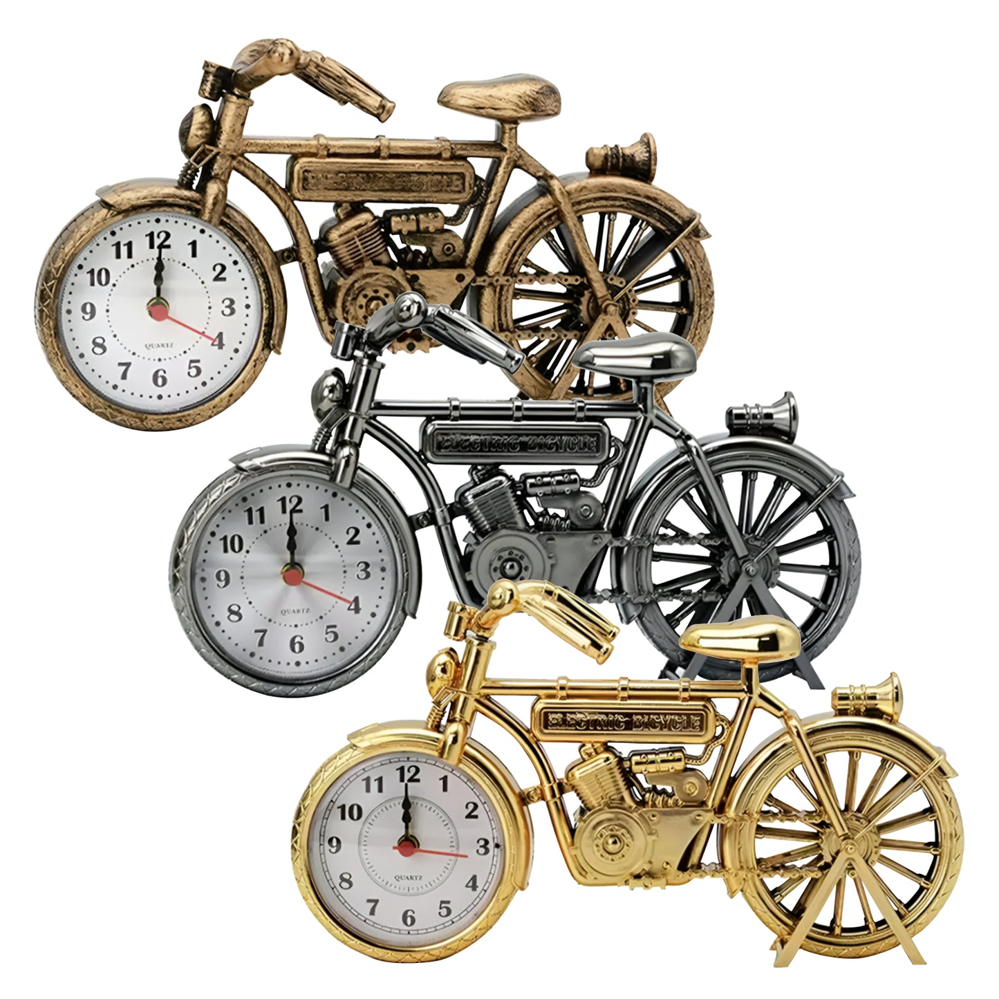 Small Bedside Clocks Bicycle Table Clock