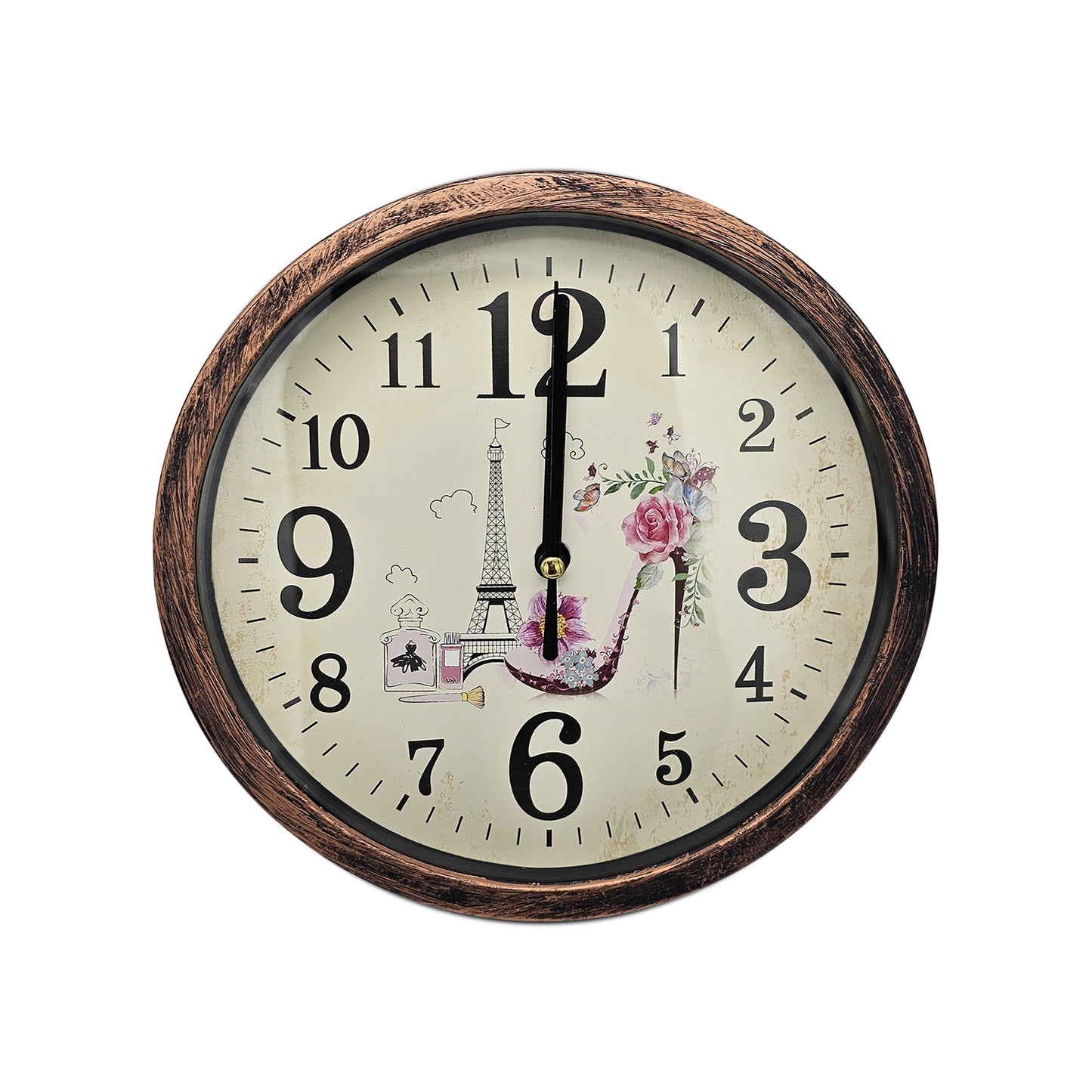 Patchwork Vintage Décor Shabby Chic Wall Clock