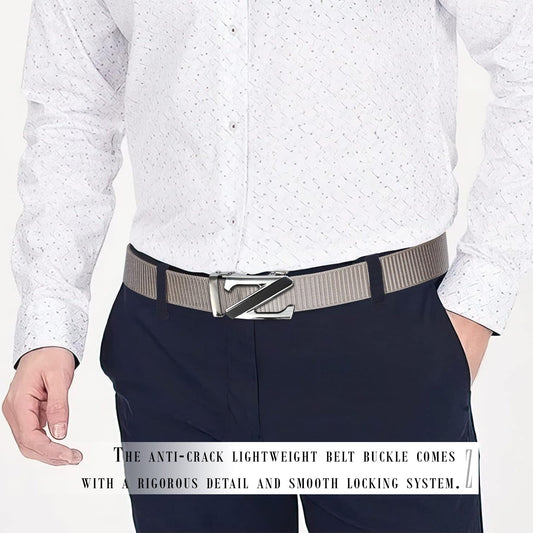 Nylon Belt with Z Automatic Buckle – 6 Colours, 120 cm, Unisex - photo 2