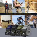 Tactical Nylon Belt with Quick-Release Buckle – Army Green, Grey or Navy, 125 cm