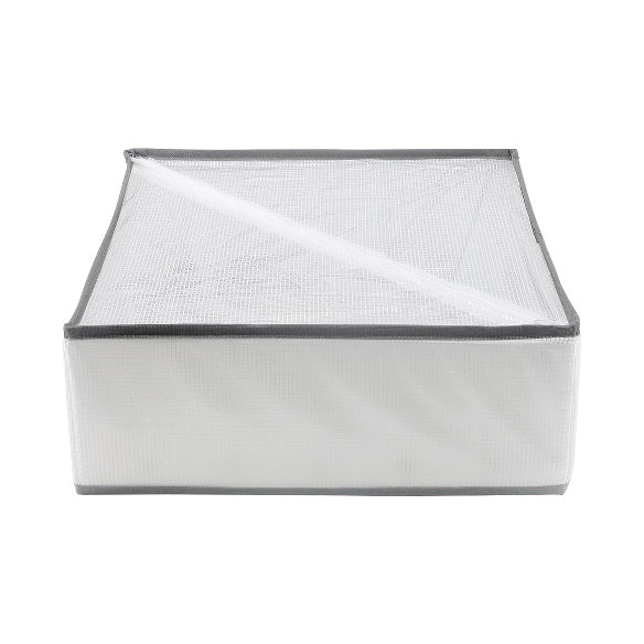 Foldable Wardrobe Drawer Organiser – 6 Compartments, White, 44 x 25 x 17 cm - photo 4