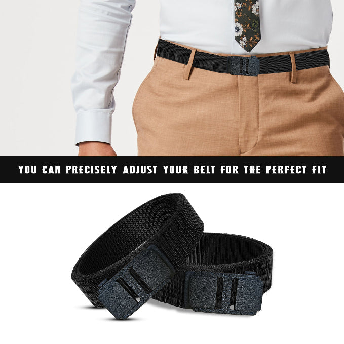Nylon Waist Belt with Plastic Buckle – Army Green, Black or Navy, 120 cm - photo 6