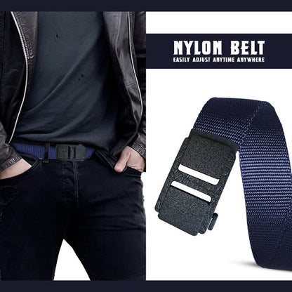 Nylon Waist Belt with Plastic Buckle – Army Green, Black or Navy, 120 cm - photo 7