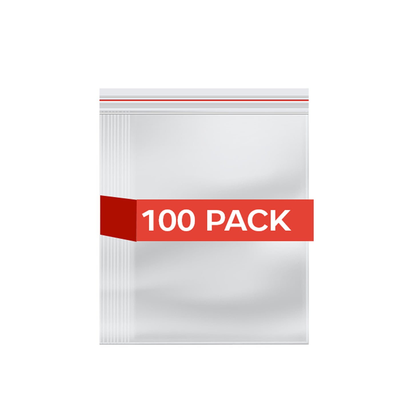 clear Recolourable Zip Poly Bag