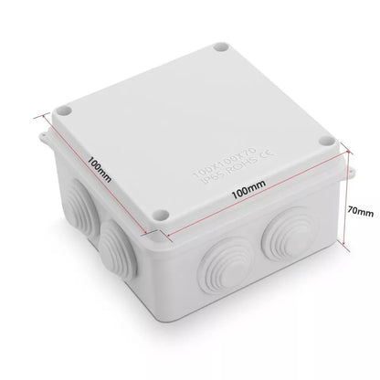 Plastic Waterproof IP65 Junction Box connection box for outdoor Electrical Boxes Enclosure ~1073