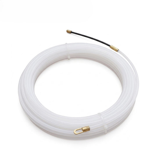 Nylon Fish Tape Cable Puller, 4 mm – 10 m or 20 m, Brass Ends