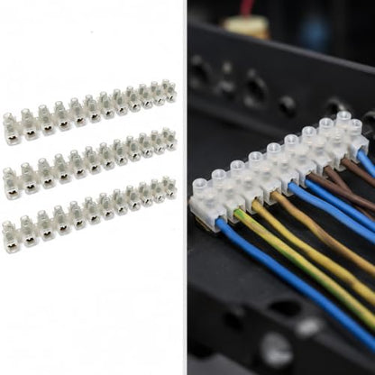 12 Way Choc Block Connector Strip – 5A, 6A, 10A, 15A & 60A - photo 11
