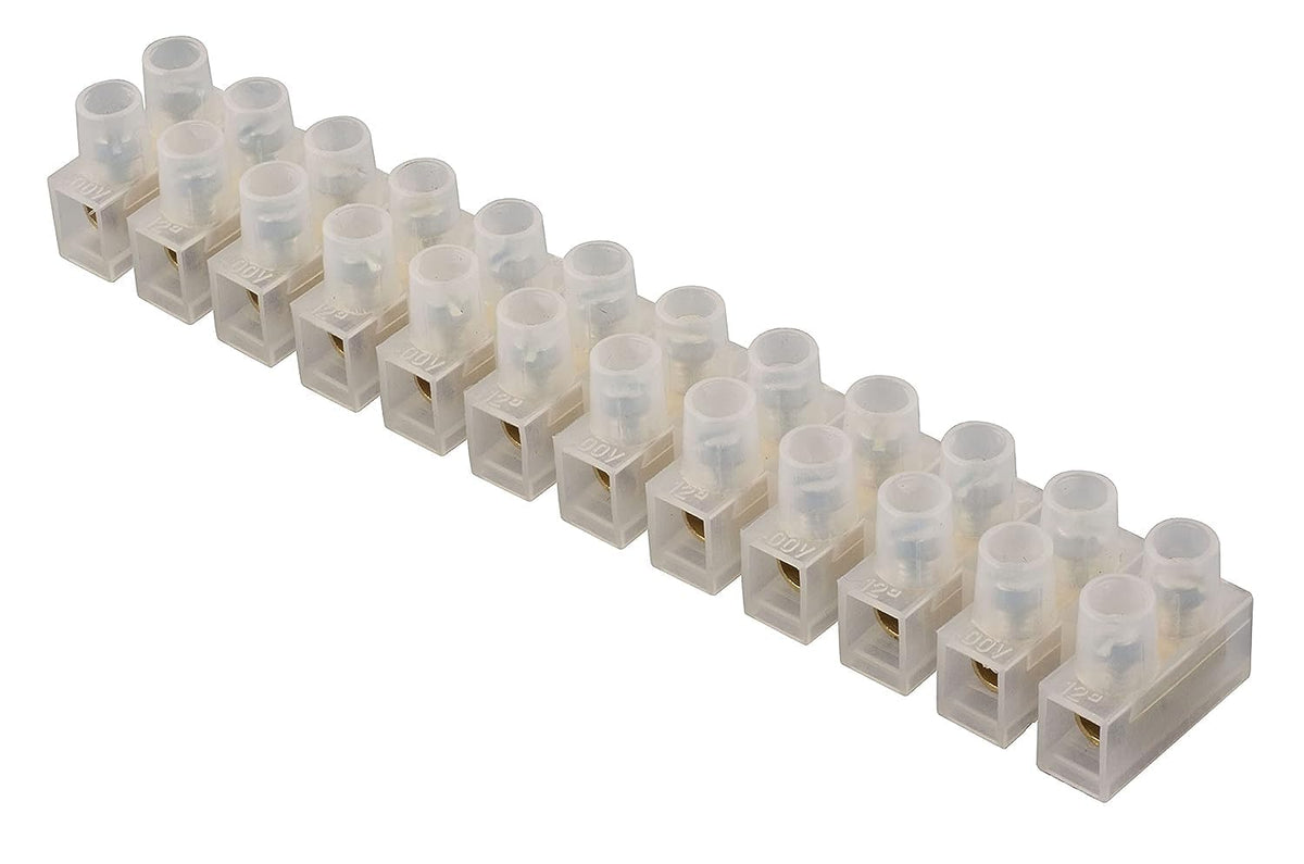 12 Way Choc Block Connector Strip – 5A, 6A, 10A, 15A & 60A - photo 12
