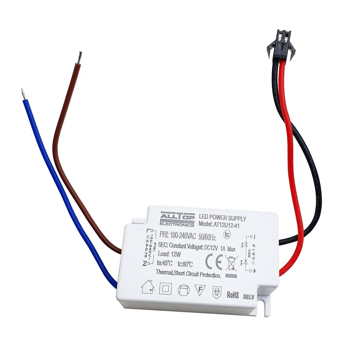 12V 12W LED Power Supply Driver Constant Voltage - photo 3