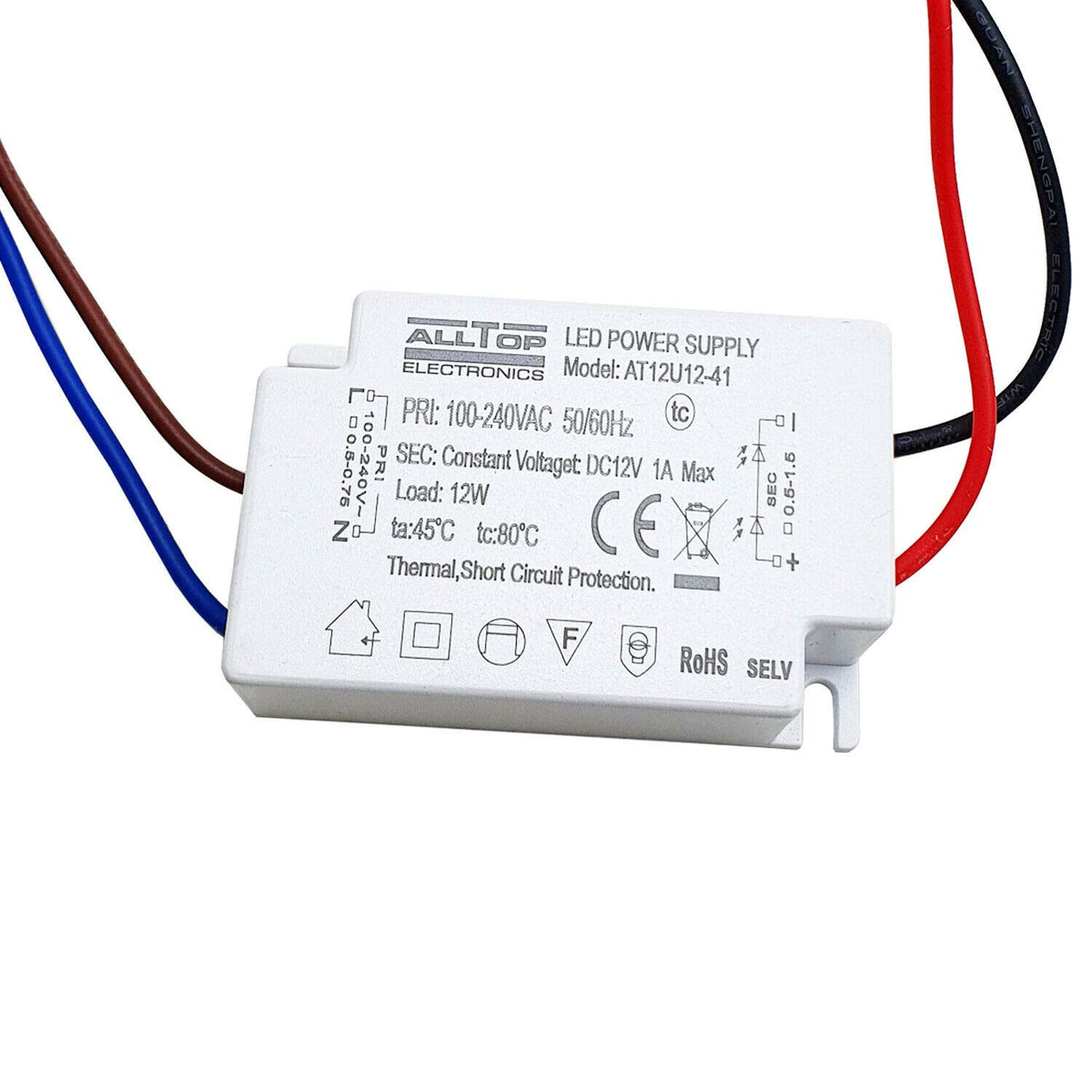 12V 12W LED Power Supply Driver Constant Voltage - photo 5