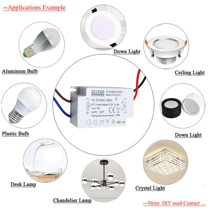 12V 12W LED Power Supply Driver Constant Voltage - photo 7