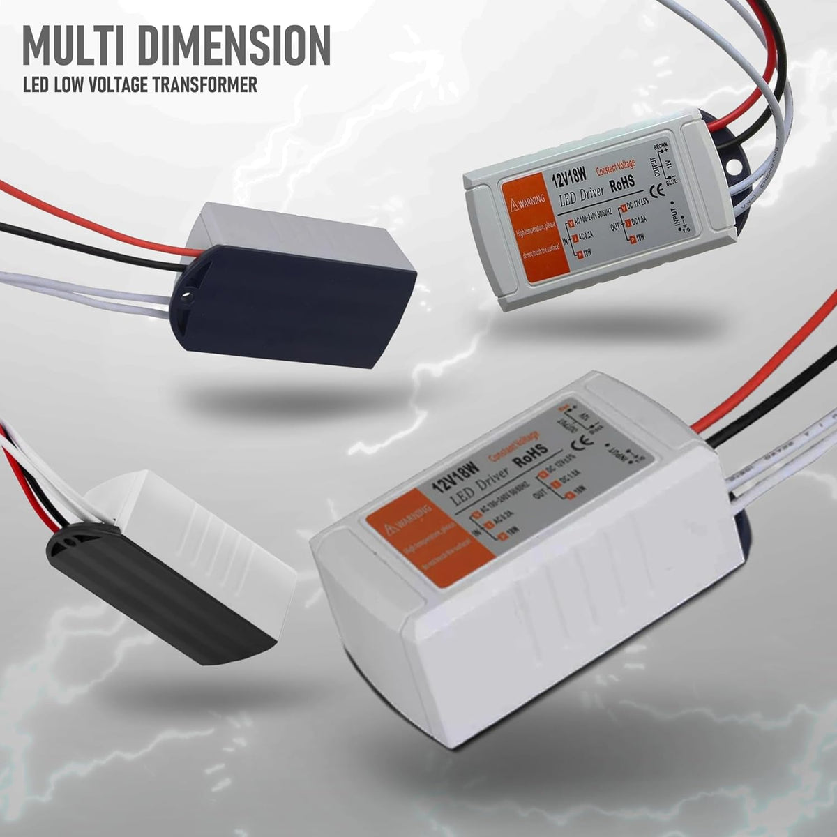 12V Compact LED Driver Constant Voltage – 18W to 100W - photo 4